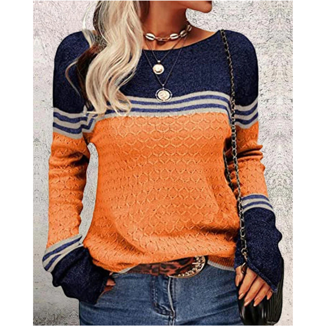 Levoire | Pull pour femmes au design confortable Orange