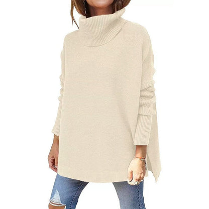Levoire | Pull Col Roulé D'hiver Pour Femme - Chaud Beige