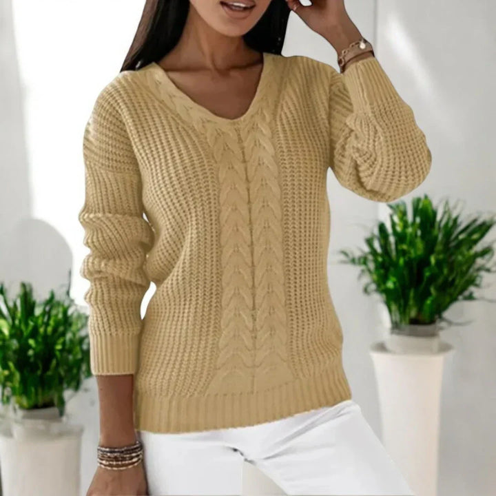 Levoire | Pull Tricot Femme Khaki