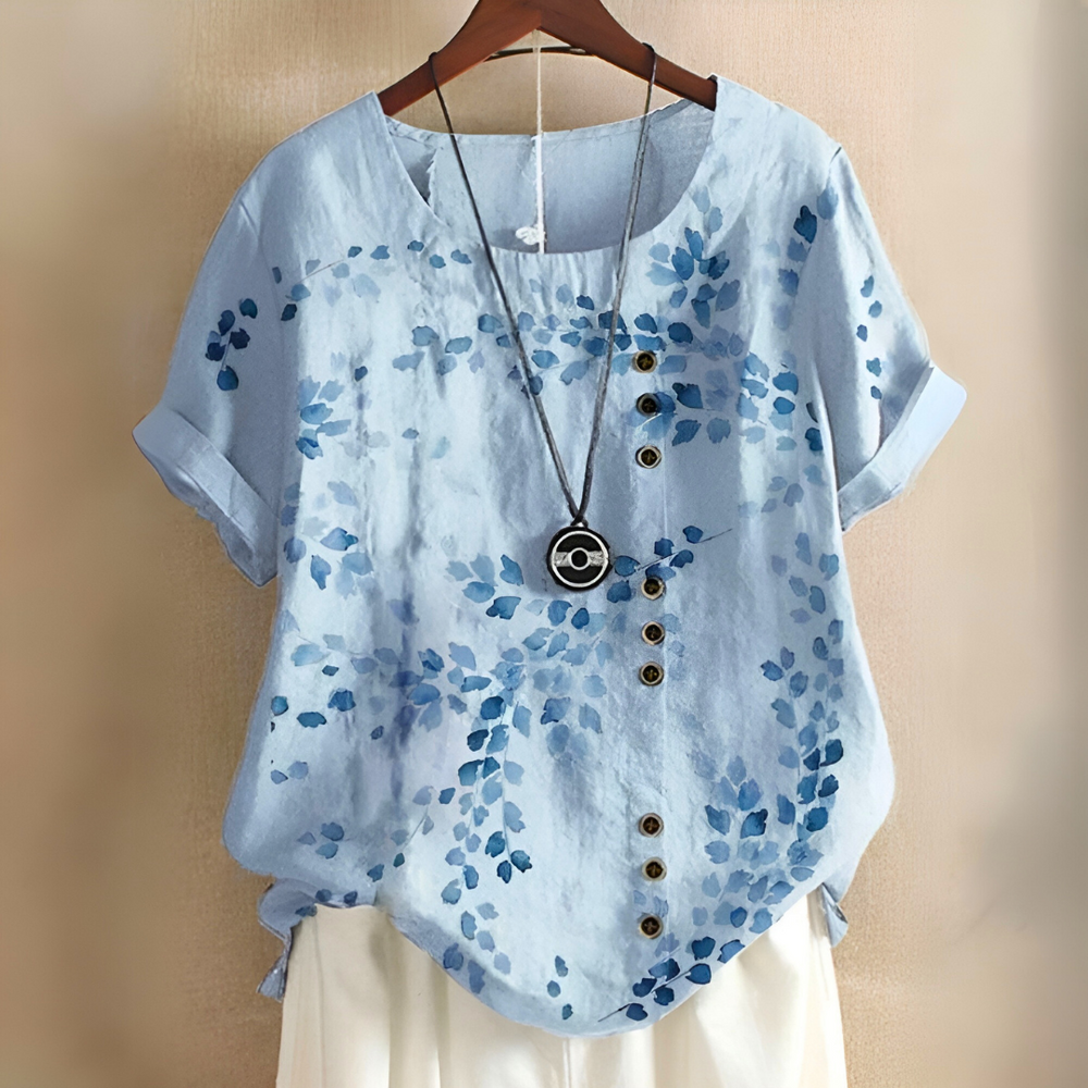 Levoire | Pull À Col En V Pour Femmes Bleu
