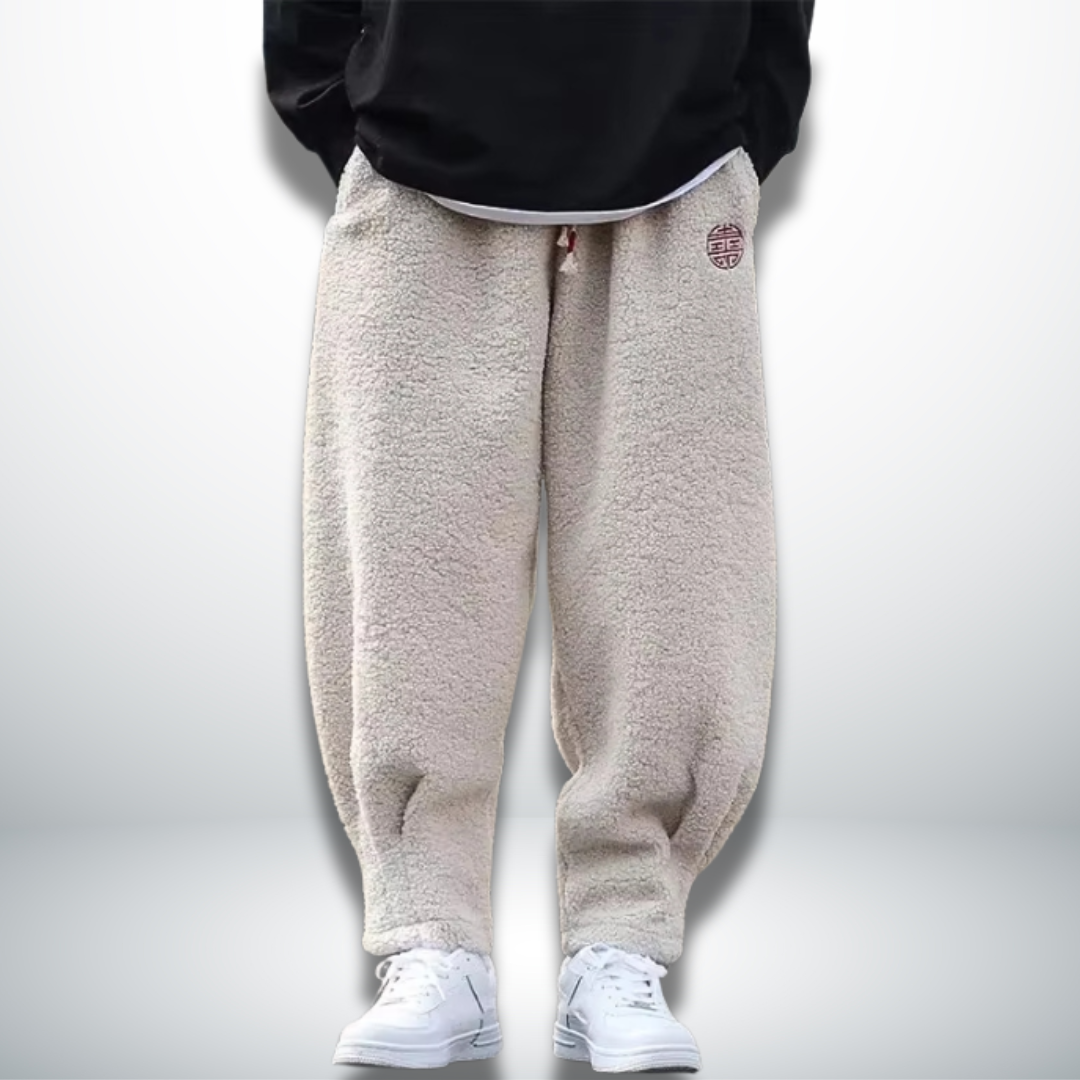 Levoire | Pantalons stylés doux et chauds Beige