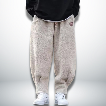 Levoire | Pantalons stylés doux et chauds Beige