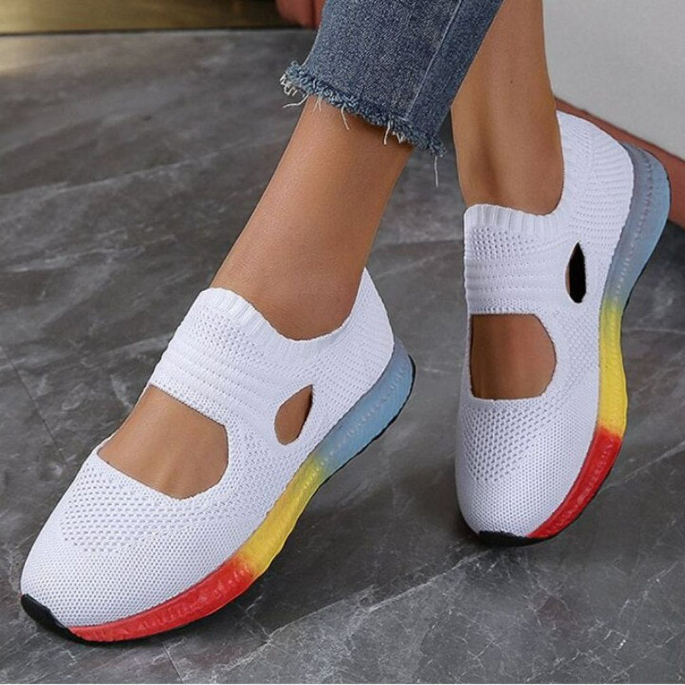 Levoire | Sandales Pour Femmes Avec Semelle Ergonomique Blanc
