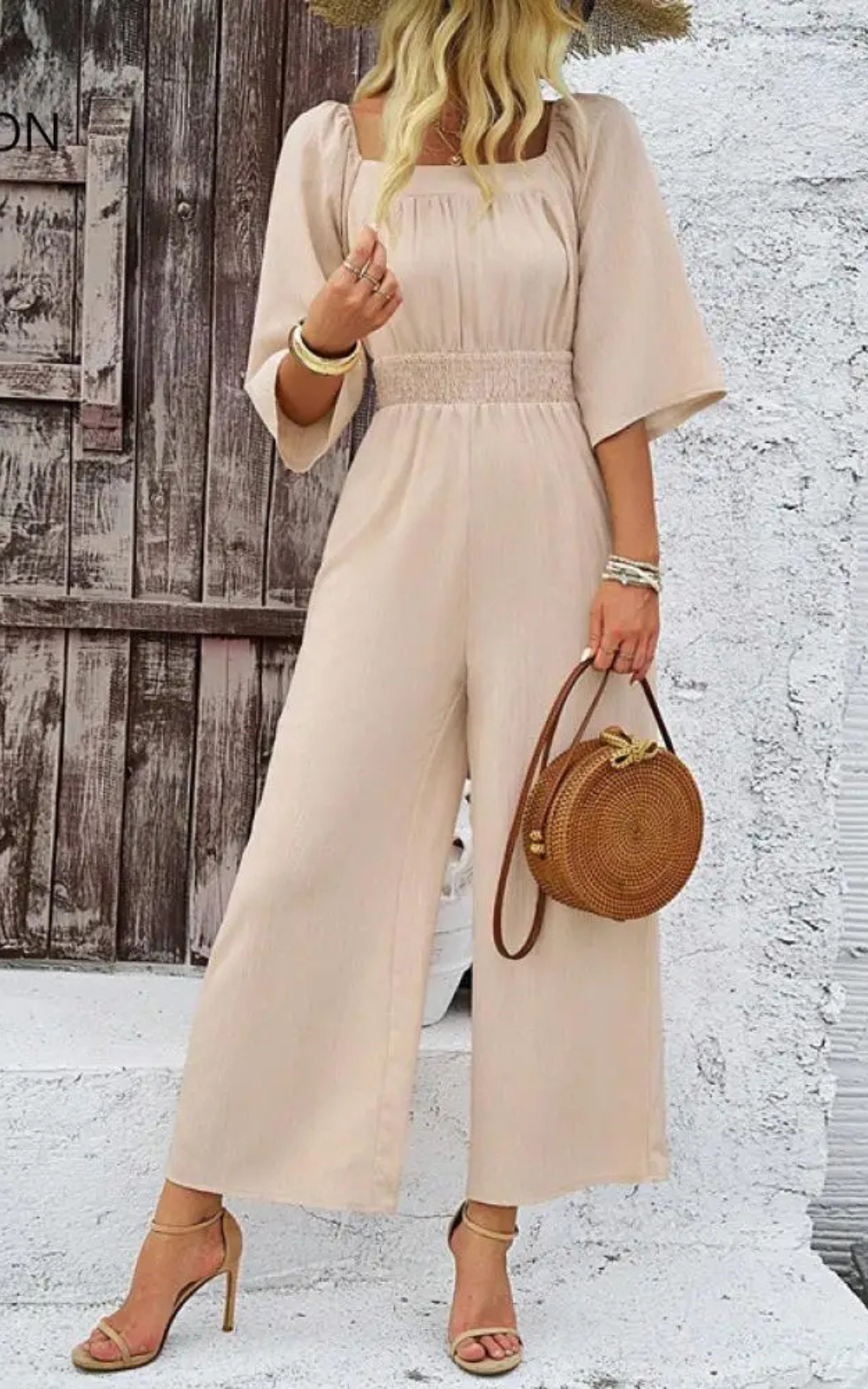 Levoire | Pantalon Élégant Et Bohème Pour Femmes Beige