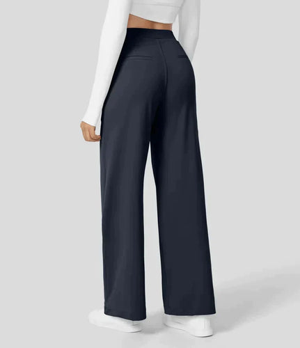 Levoire | Pantalon Palazzo Évasé Taille Haute Pour Femmes