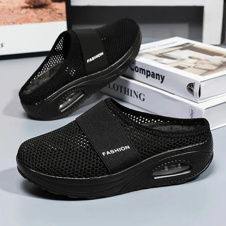 Levoire | Baskets Femme Ilmeikkäät avec Air Cushion Noir