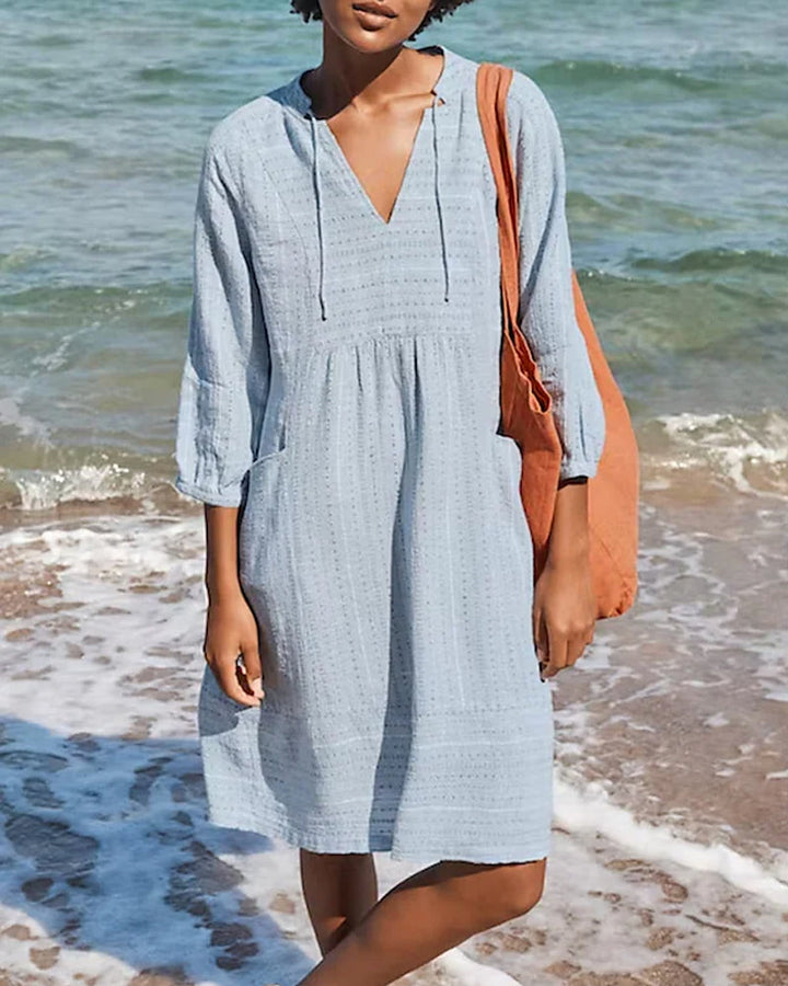 Levoire | Robe avec poche Bleu