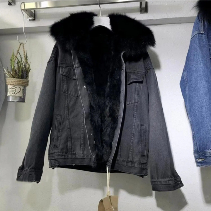 Levoire | Jeansjacke Femmes Noir