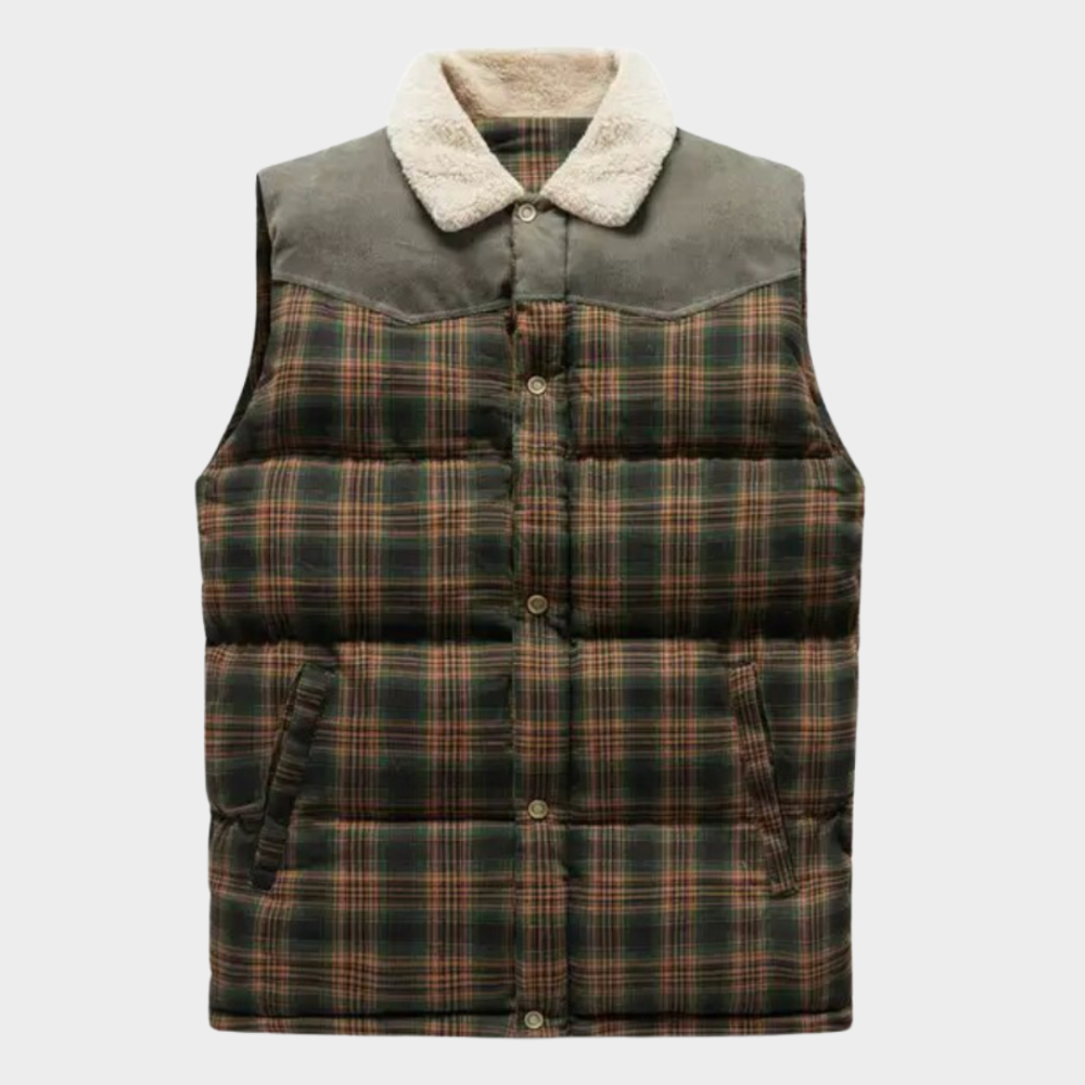 Levoire | Gilet sans manches pour hommes Vert