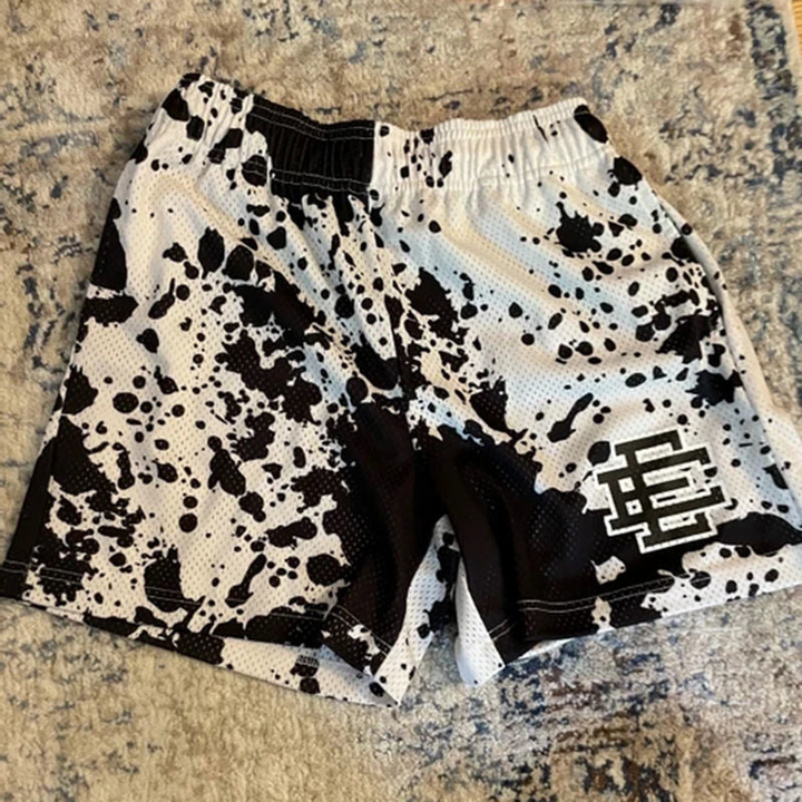 Levoire | Shorts pour Hommes Pantalon Court Fitness Été Confortable Blanc