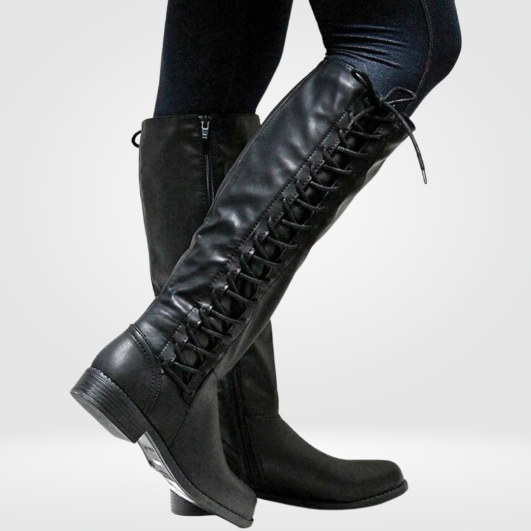 Levoire | Bottes Hautes Confortables Noir