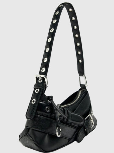 Levoire | Sac À Bandoulière En Cuir Avec Sangle Perforée