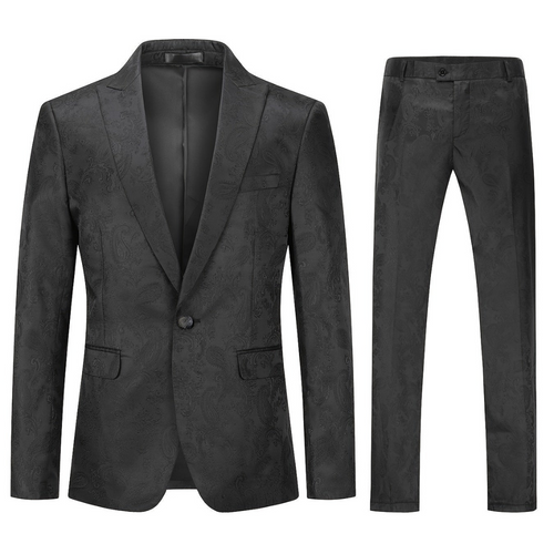 Levoire | Costume D'Invité De Mariage À Motifs Élégants Pour - Hommes - Formel