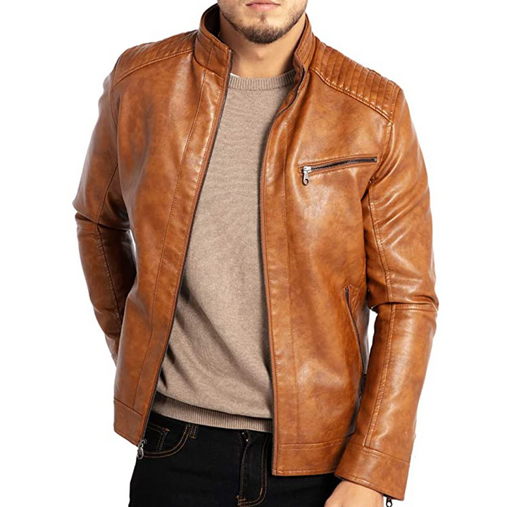 Levoire | Chic Veste Hommes Style Moderne Braun