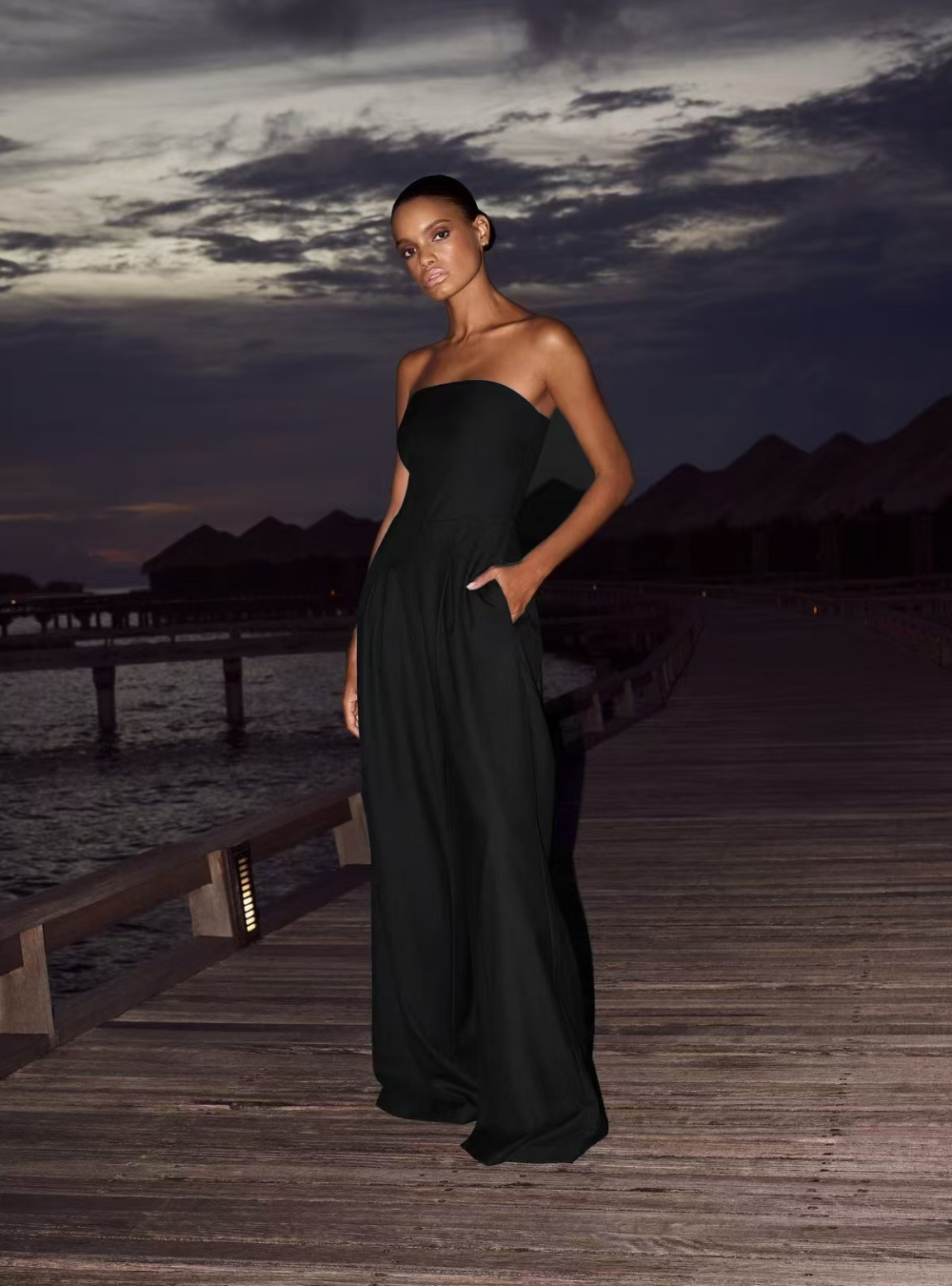 Levoire | Body sans manches Luxus Noir