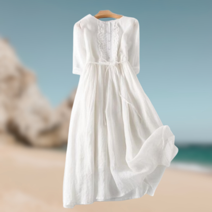 Levoire | Robe élégante de cérémonie Bianco
