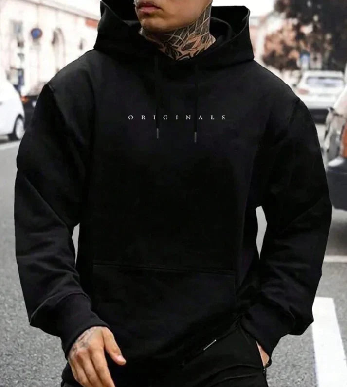 Levoire | Sweat À Capuche Pour Homme Au Design Contemporain Et Au Confort Optimal Noir