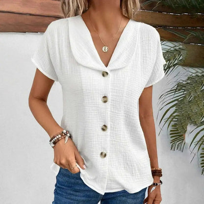 Claudia™ | La blouse pour chaque femme Blanc