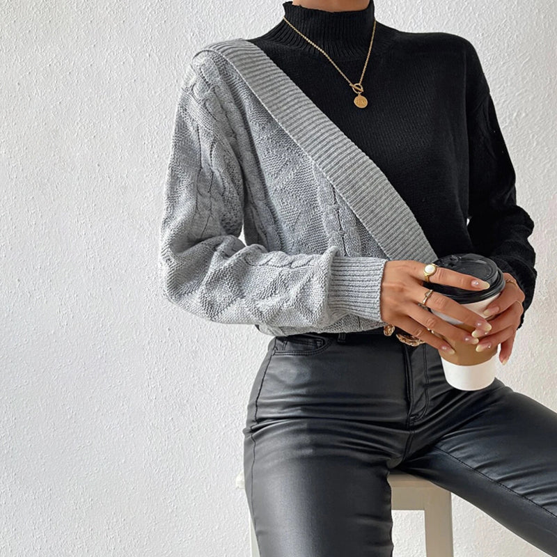 Levoire | Décontracté En Maille Patchwork