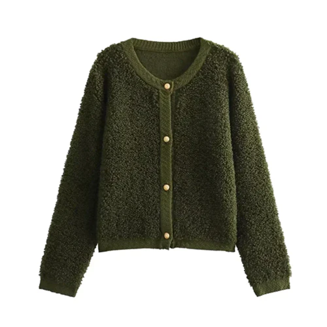 Levoire | Gilet pour femmes court Vert