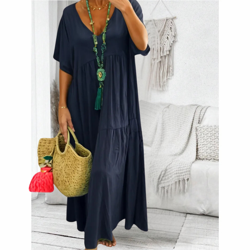 Levoire | Robe De Couverture Du Ventre Bleu foncé