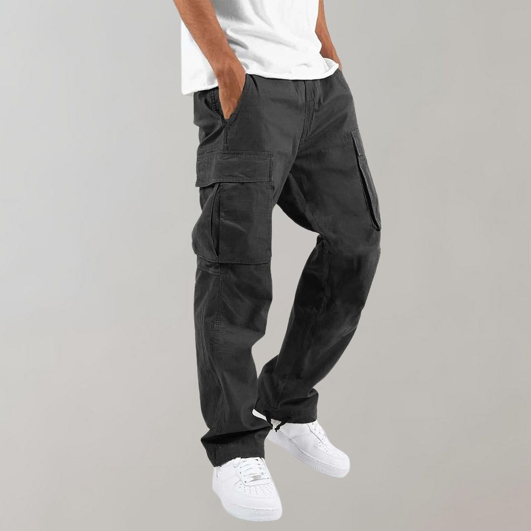Levoire | Pantalon Cargo Pour Hommes Pour Des Jours Décontractés Noir