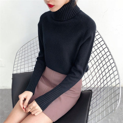 Levoire | Pull Femme Col Montant