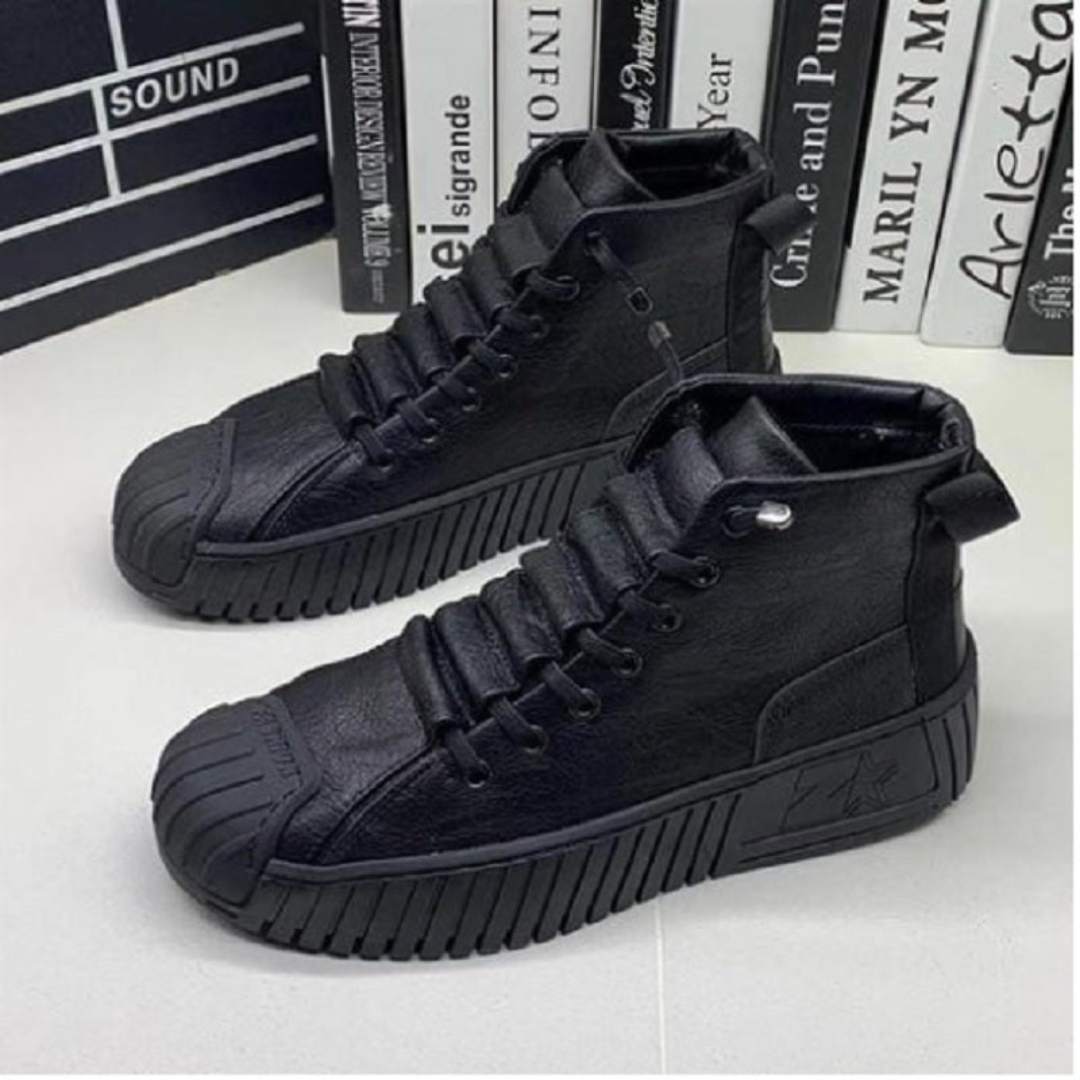 Levoire | Bottes Levoire | Hautes Confortable Pour - Hommes - À Lacets Noir