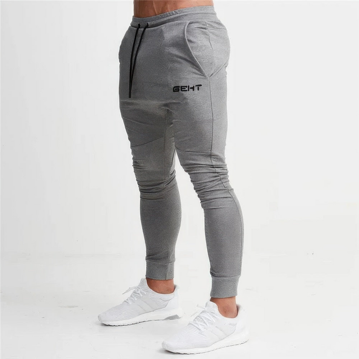Levoire | Pantalon de jogging skinny décontracté pour hommes Pantalon confortable pour hommes Gris