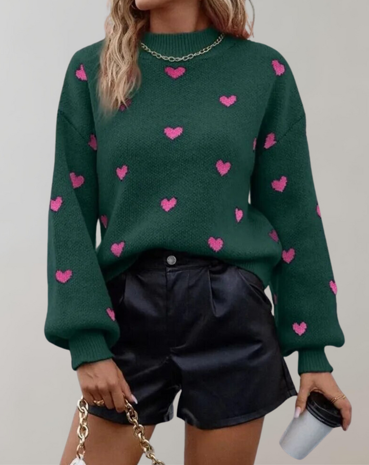Levoire | Broderie Automnale Pour Femmes Vert Foncé