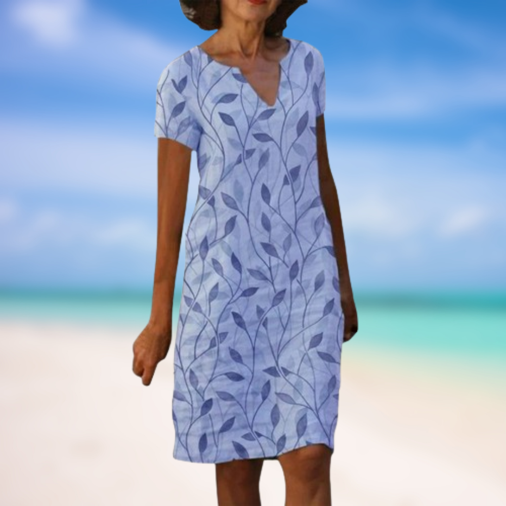Levoire | Robe classique élégante Azzurro Clair