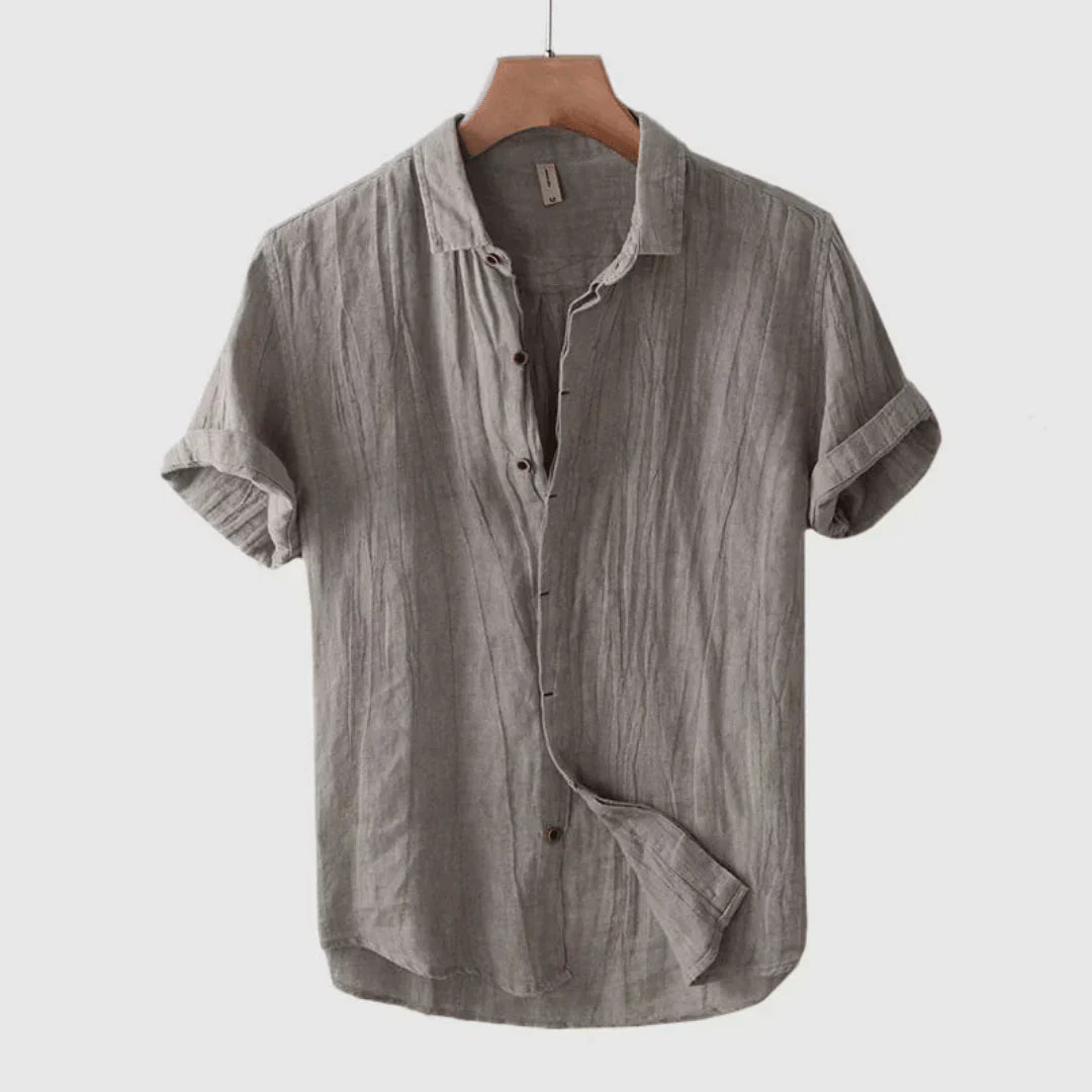 Levoire | Chemise En Lin Gris