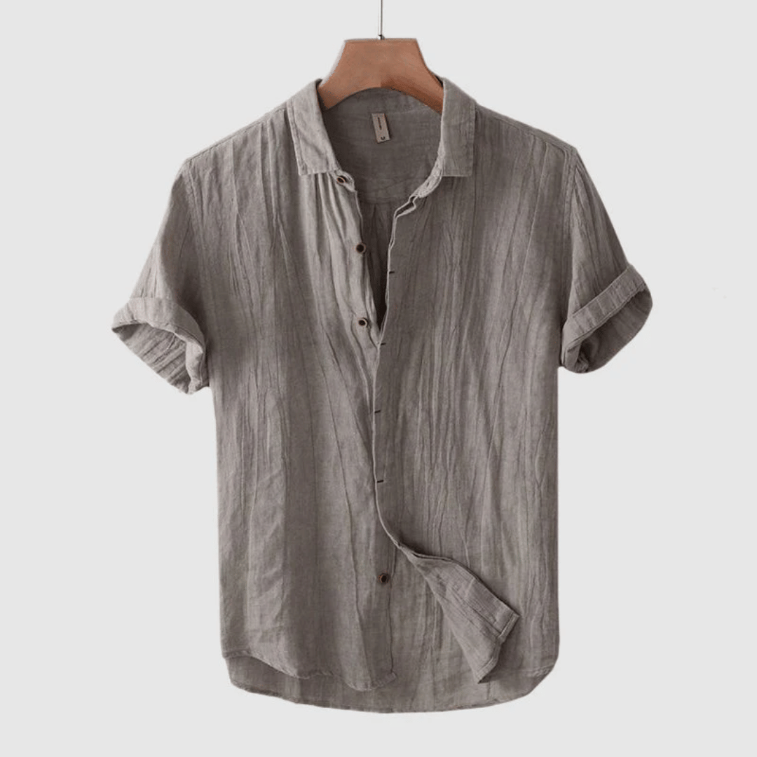 Levoire | Chemise en lin toscan Gris
