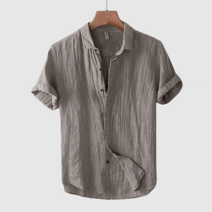 Levoire | Chemise en lin toscan Gris