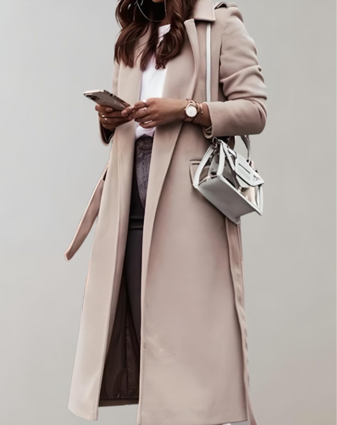 Levoire | Manteau Femmes Long Khaki