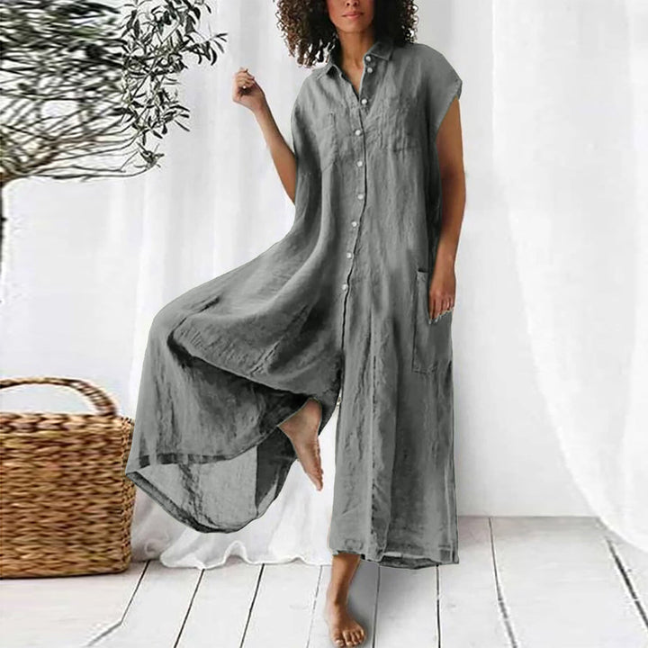 Levoire | Combinaison Confortable Pour L'Été Gris