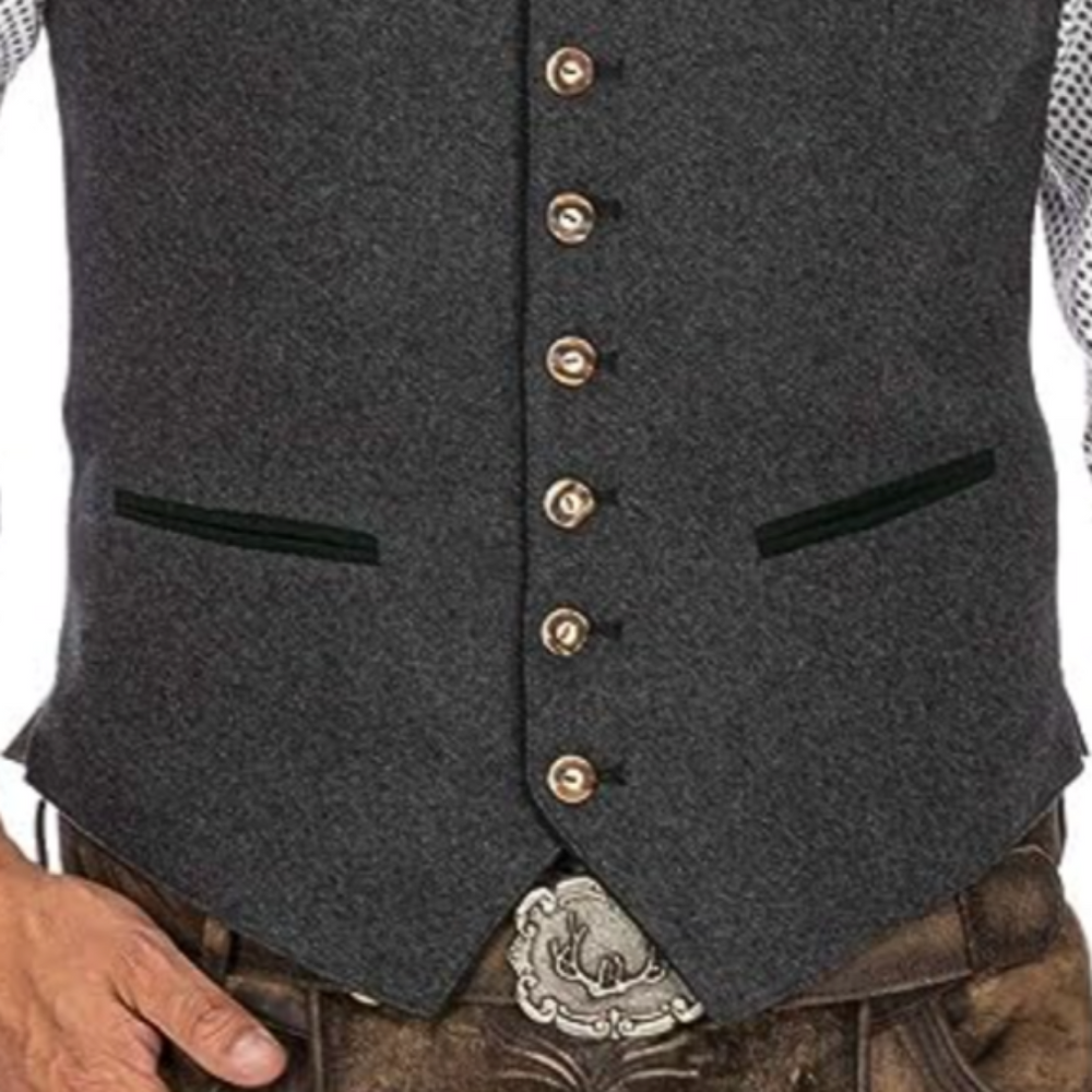 Levoire | Gilet Homme Avec Un Look Traditionnel Élégant