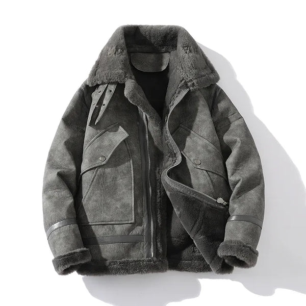 Levoire | Veste Pour Femmes Avec Revers Et Fermeture À Pression Gris