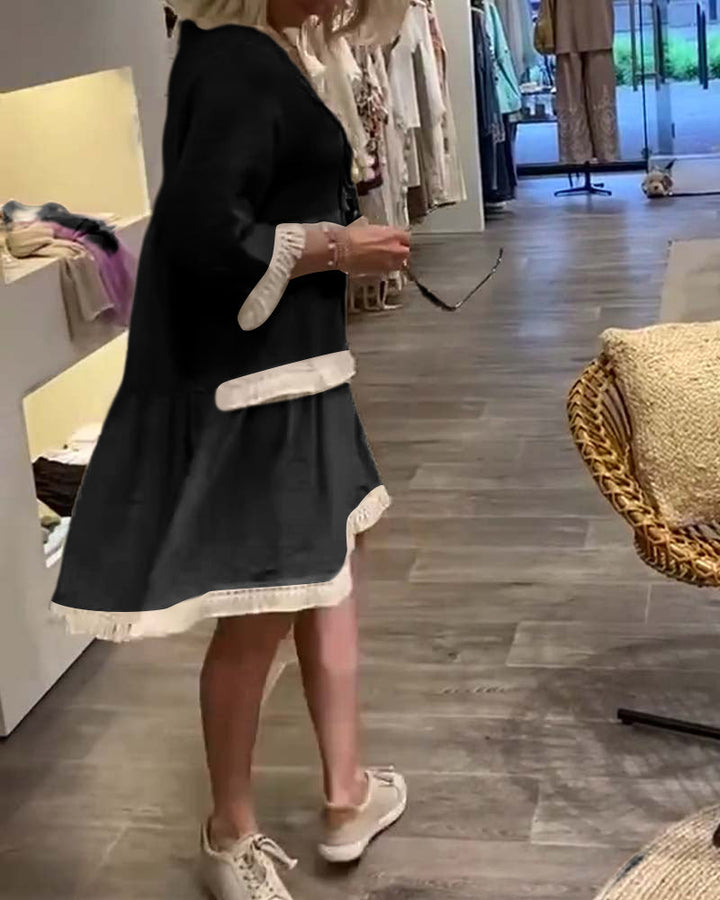 Levoire | Robe décontractée à encolure en V