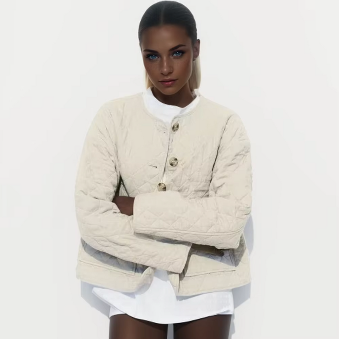Levoire | Manteau En Coton-Lin Khaki