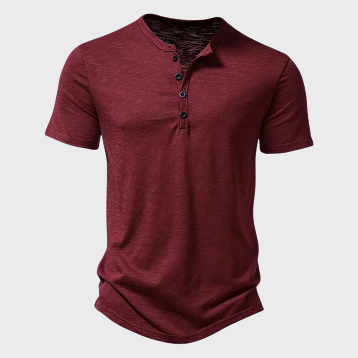 Levoire | T-shirt pour homme confortable et élégant Rouge vin