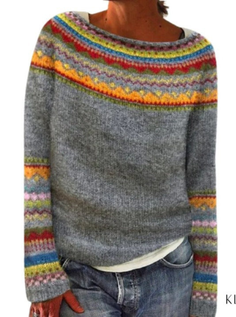 Levoire | Pullover Chic Femmes Tendance Jaune