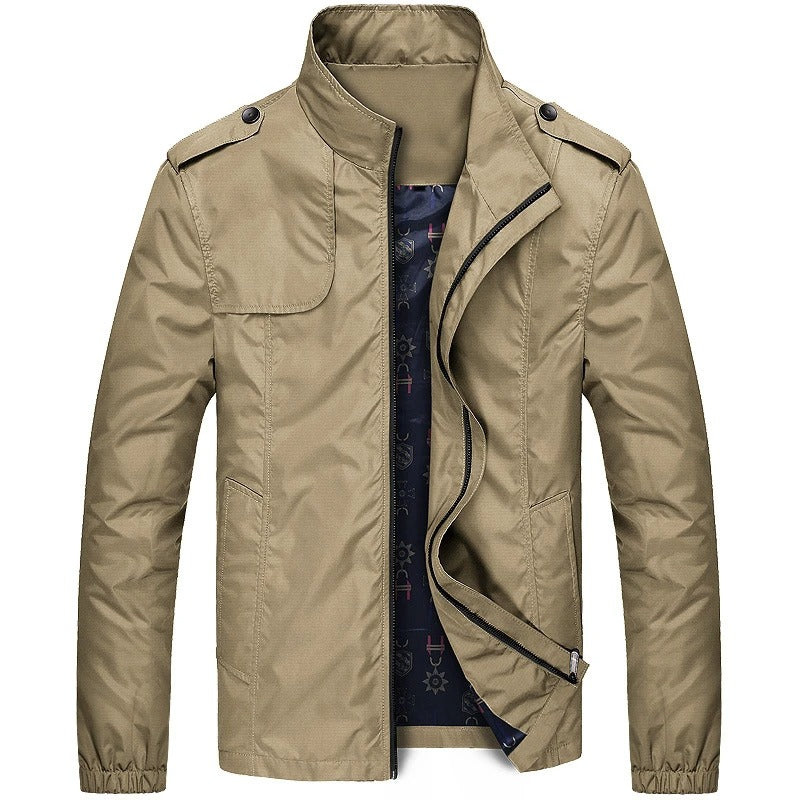 Levoire | Veste pour hommes Cargo Veste d'été Design léger Khaki