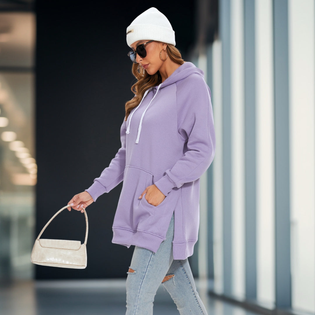 Levoire | Robe À Capuche Lila