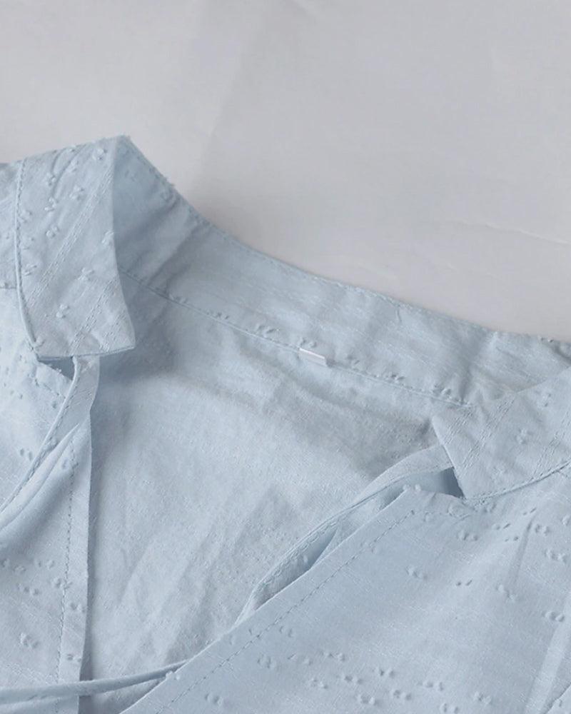 Levoire | Robe Chemise À Manches Longues Pour Femmes
