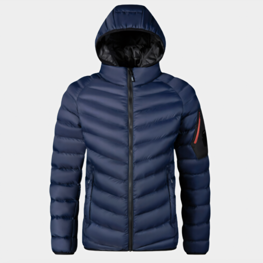 Levoire | Jacket FR Hommes Impermable Bleu
