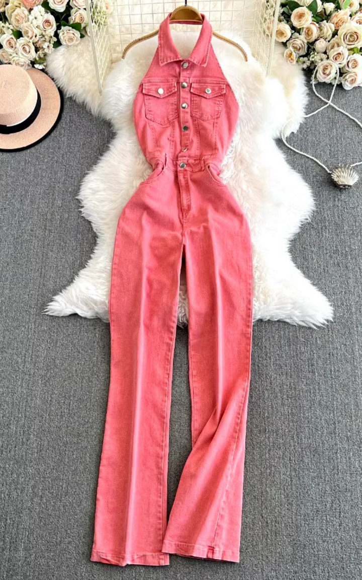 Levoire | Jean Rose Femme Audacieuse Et Féminine Style Rose