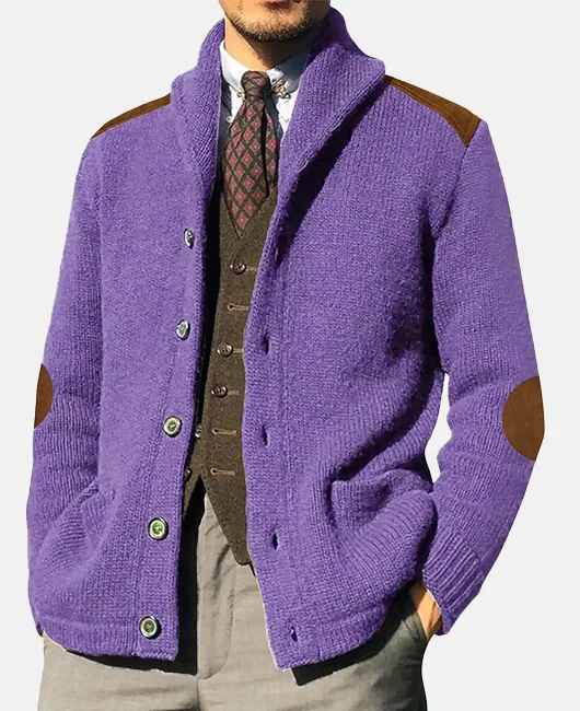 Levoire | Revers Et Poche En Tricot Unique Lilas