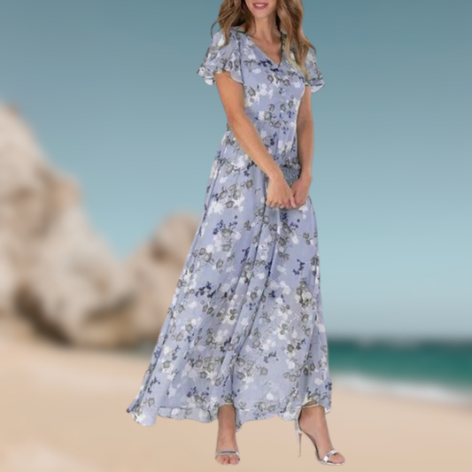 Levoire | Robe d'été à thème floral Lilla