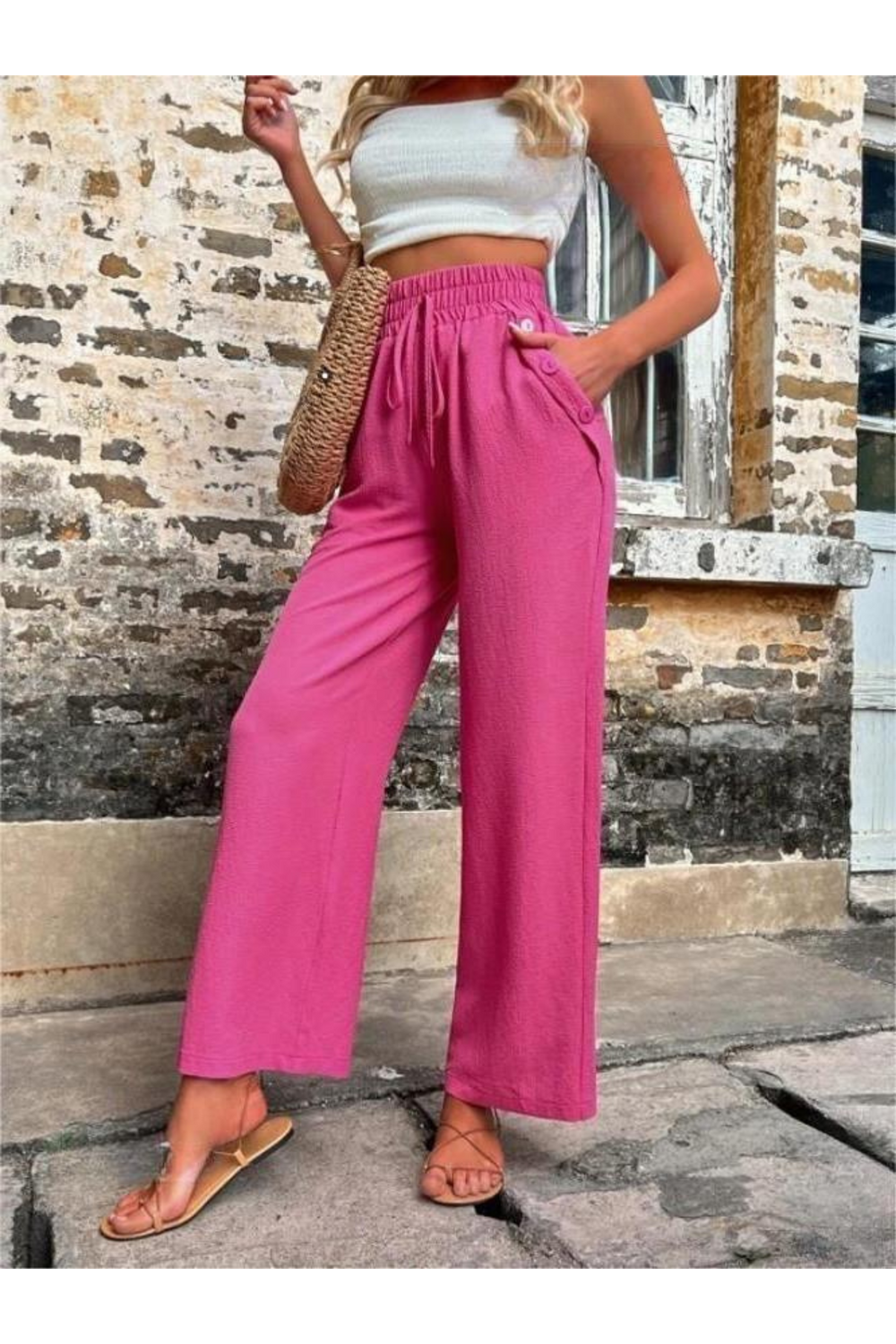 Levoire | Pantalon De Costume Pour Femmes Rosa
